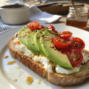 Cottage Cheese Breakfast Toast Recipe
