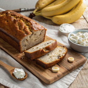 cottage cheese banana bread